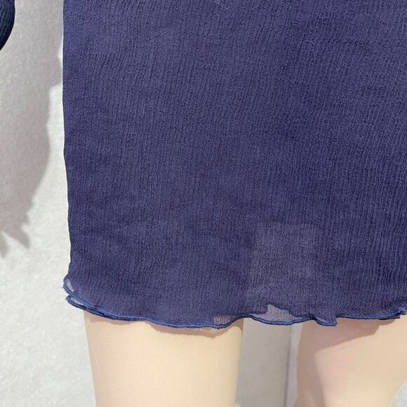 PEACHOO + KREJBERG silk blouse tunic - Picture 5 of 8